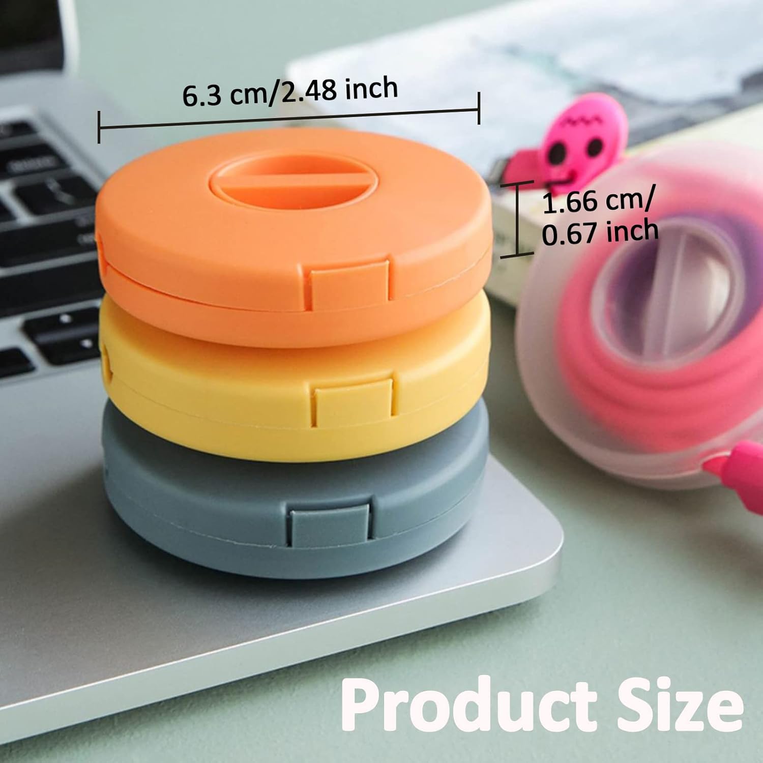 TechMuse LoopKit  8-Piece Retractable Cable Organizer Set
